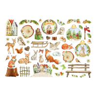 Stamperia Winter Valley Ephemera (45pcs) (DFLCT25)